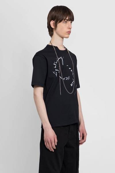 Ann Demeulemeester Ann demeulemeester men's black dominique standard t outlook