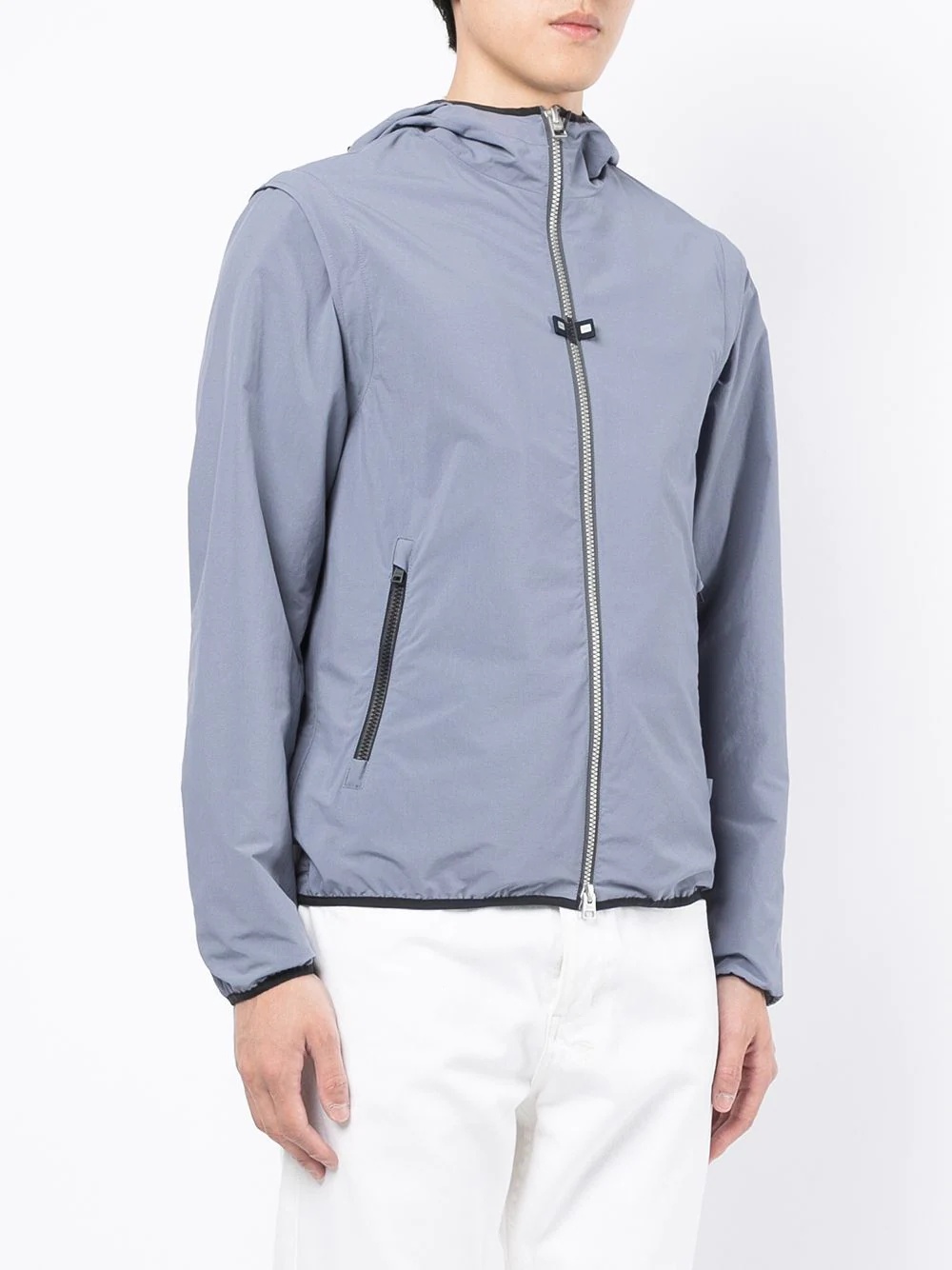 lightweight zip-up jacket - 3