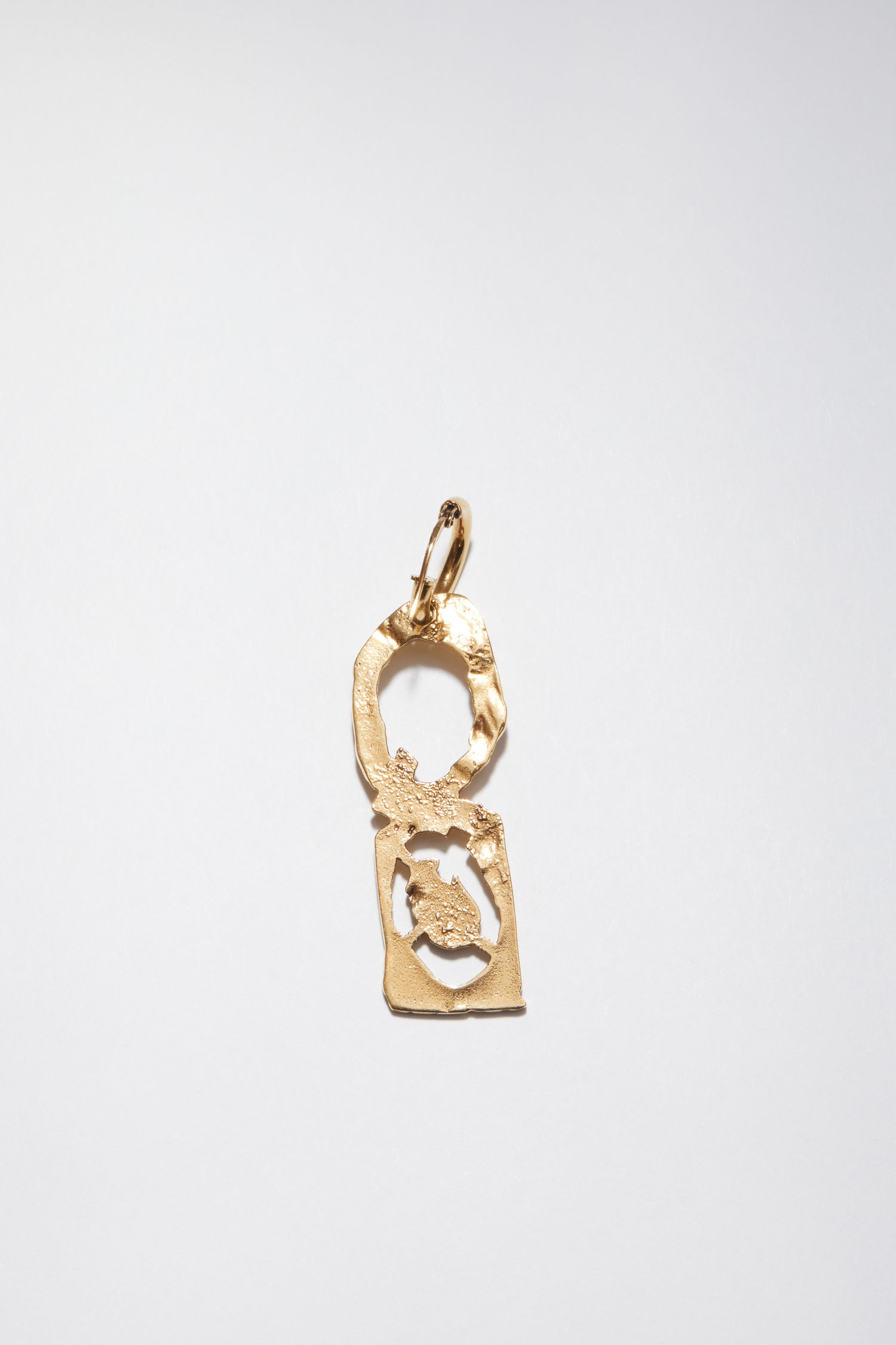 Q earring - Gold - 2