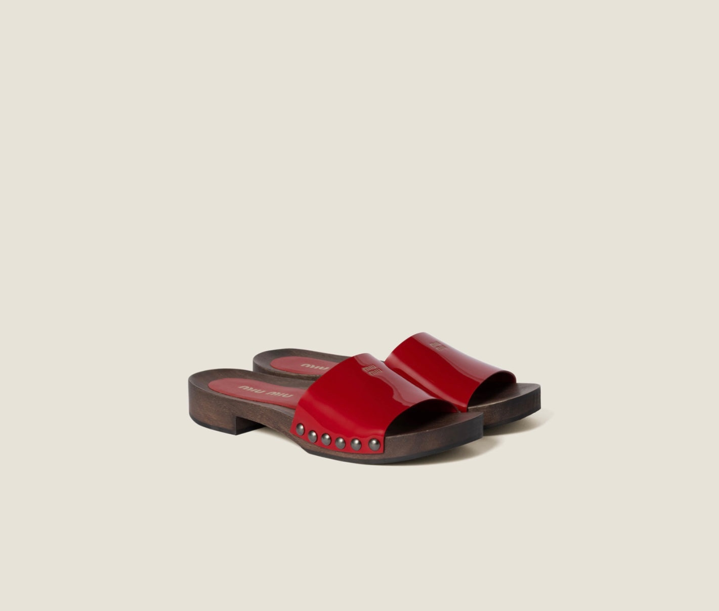Miu Miu Patent leather clogs - 2