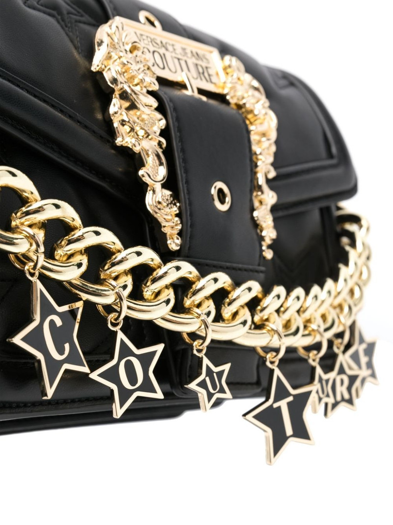 logo-plaque embellished crossbody bag 4