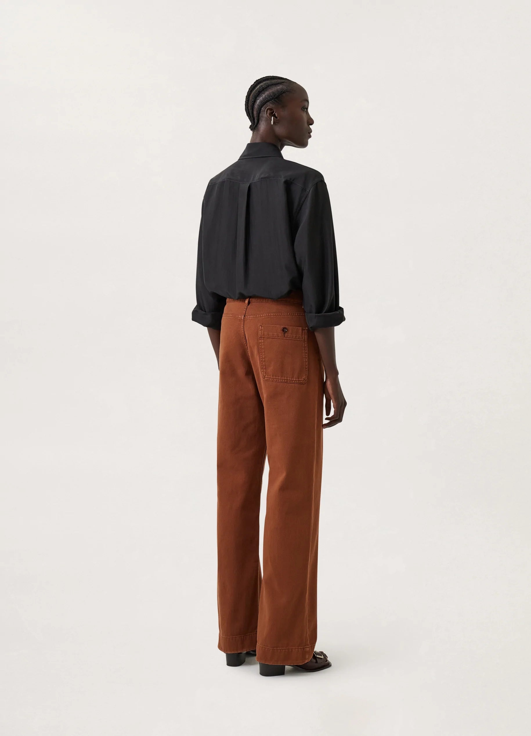 CHINO DENIM PANTS
GARMENT DYED DENIM - 5