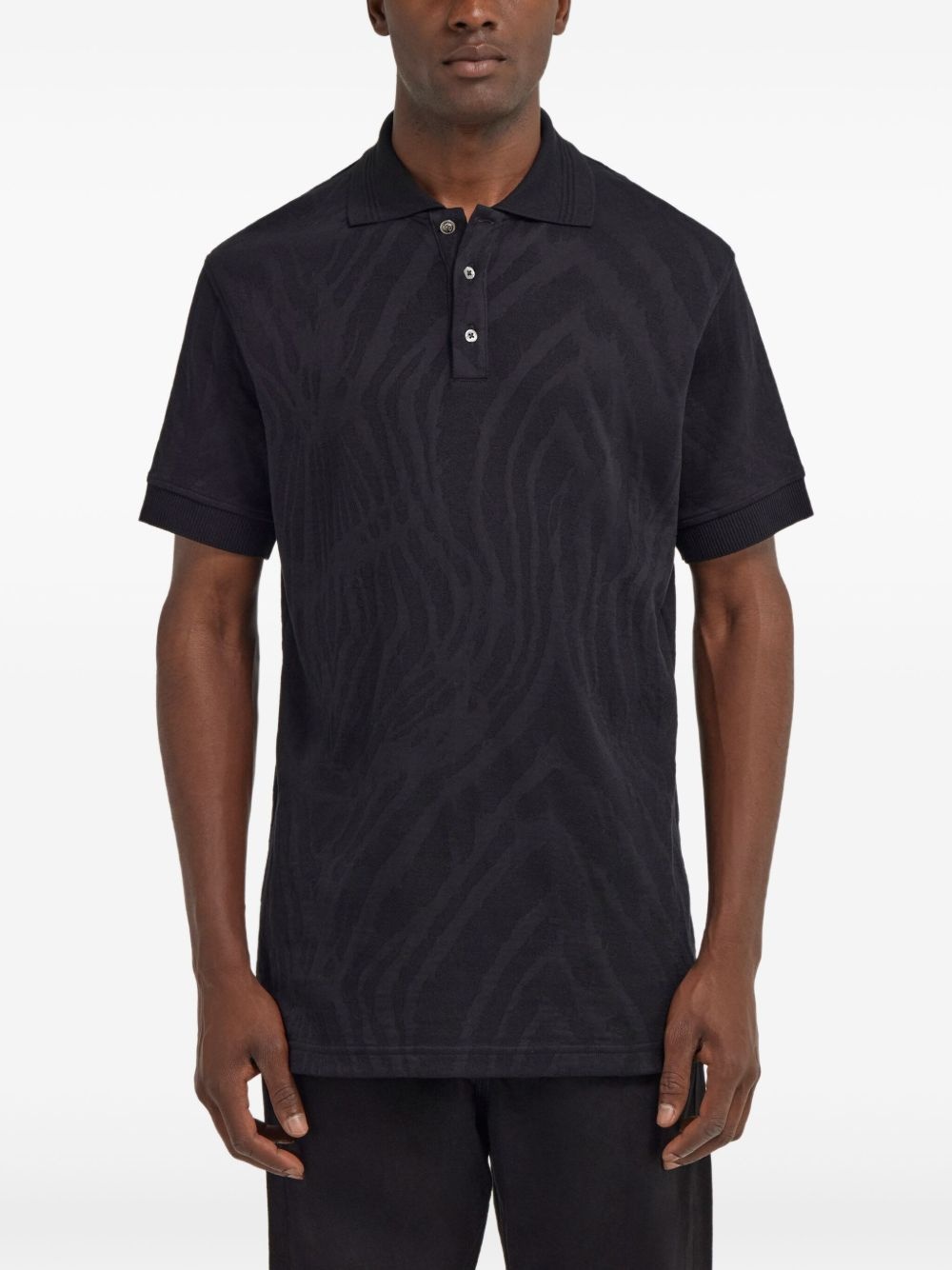 Freedom-print polo shirt - 3