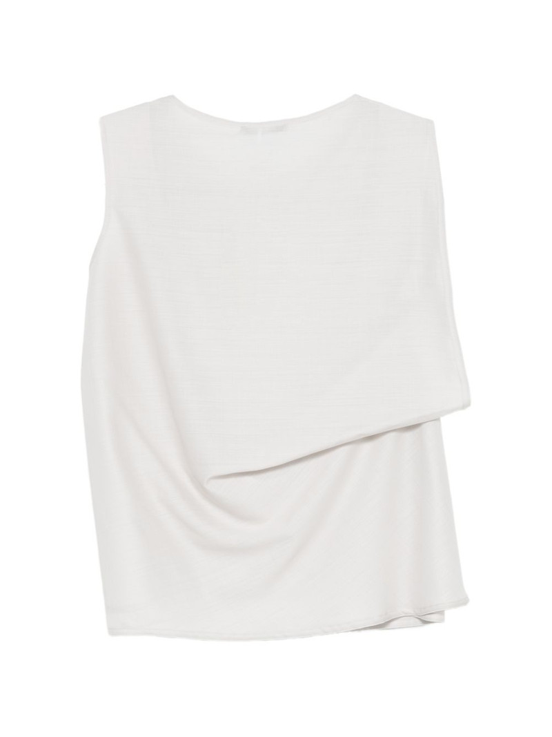 DUŠAN draped-detail blouse outlook