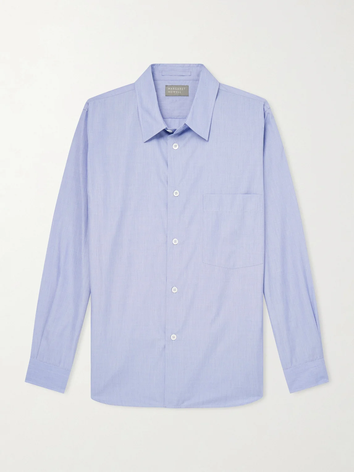Cotton-Poplin Shirt - 1