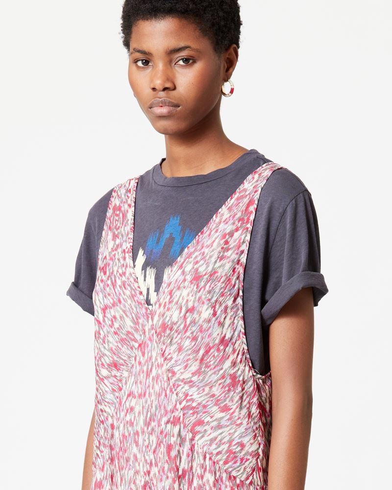 DOJALI PRINTED MAXI DRESS - 3