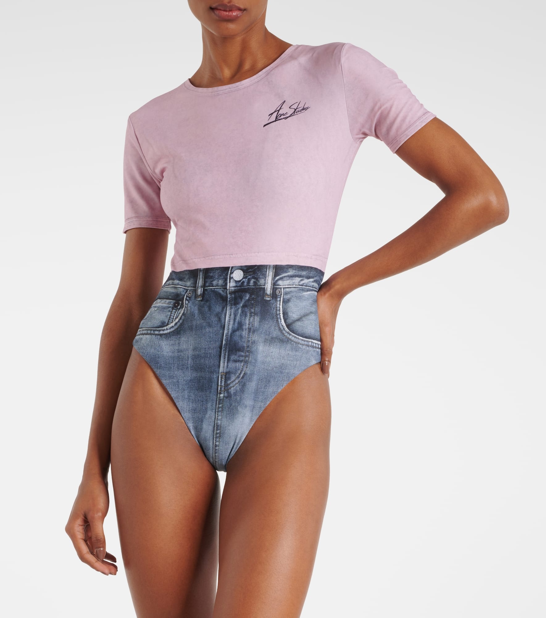 Etee printed rashguard swimsuit - 2