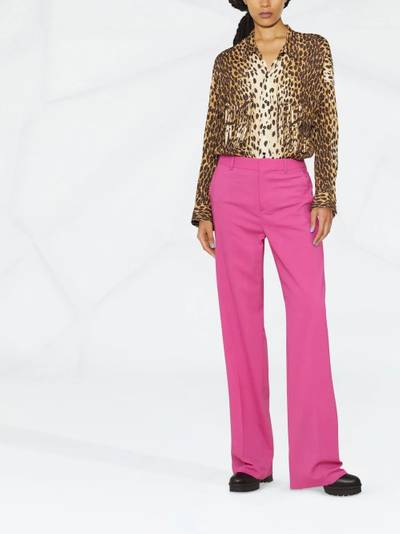 DSQUARED2 high-waisted wide-leg trousers outlook