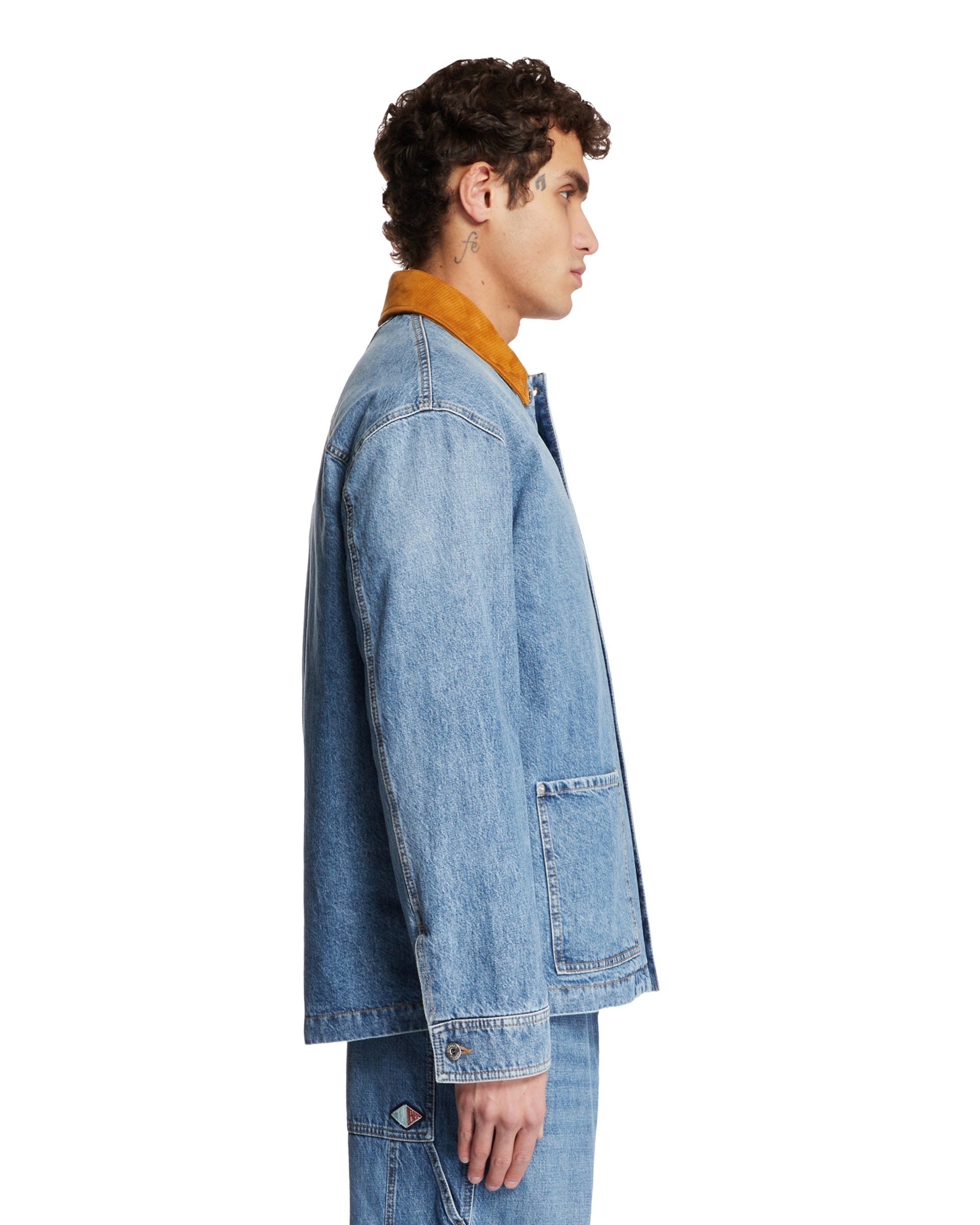 Indigo Vintage Denim Jacket - 5