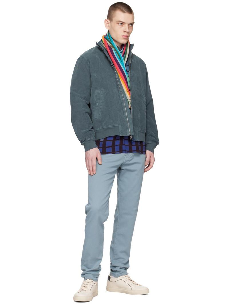 Paul Smith Blue & Black Check Shirt outlook