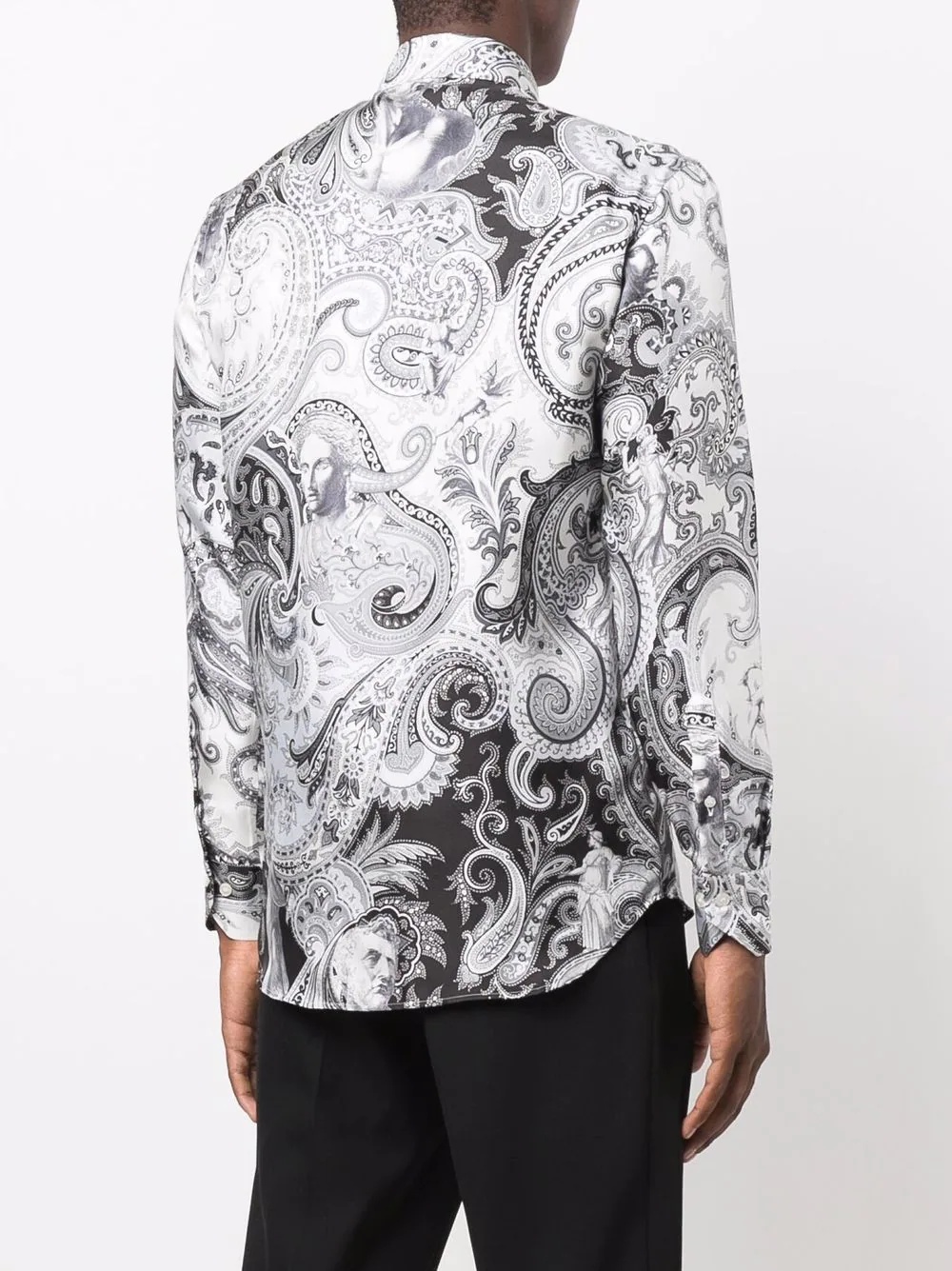 Ornamental Paisley-print silk shirt - 4