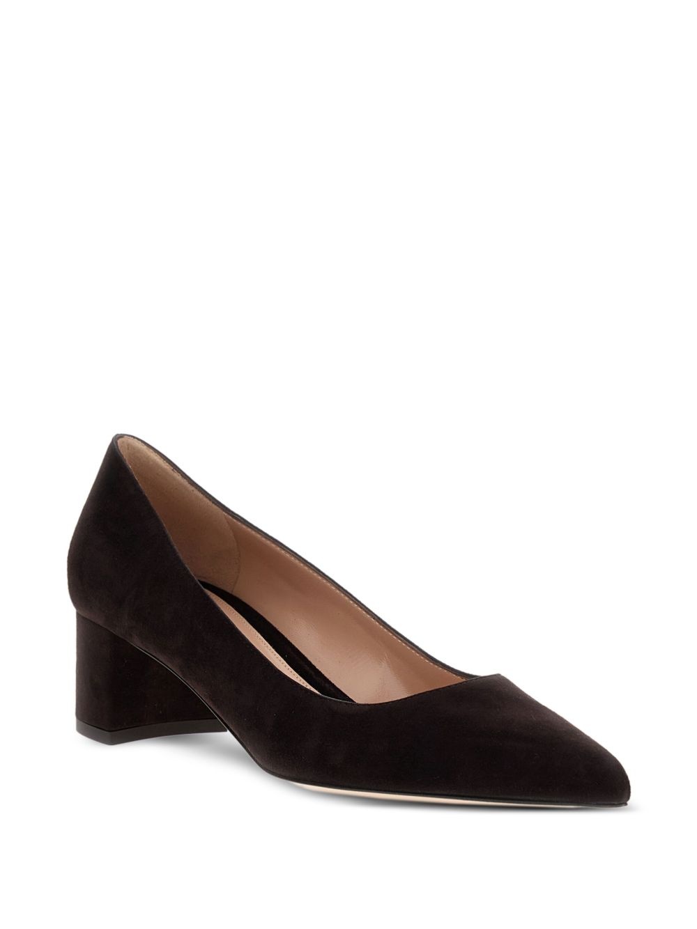 45mm suede pumps - 4