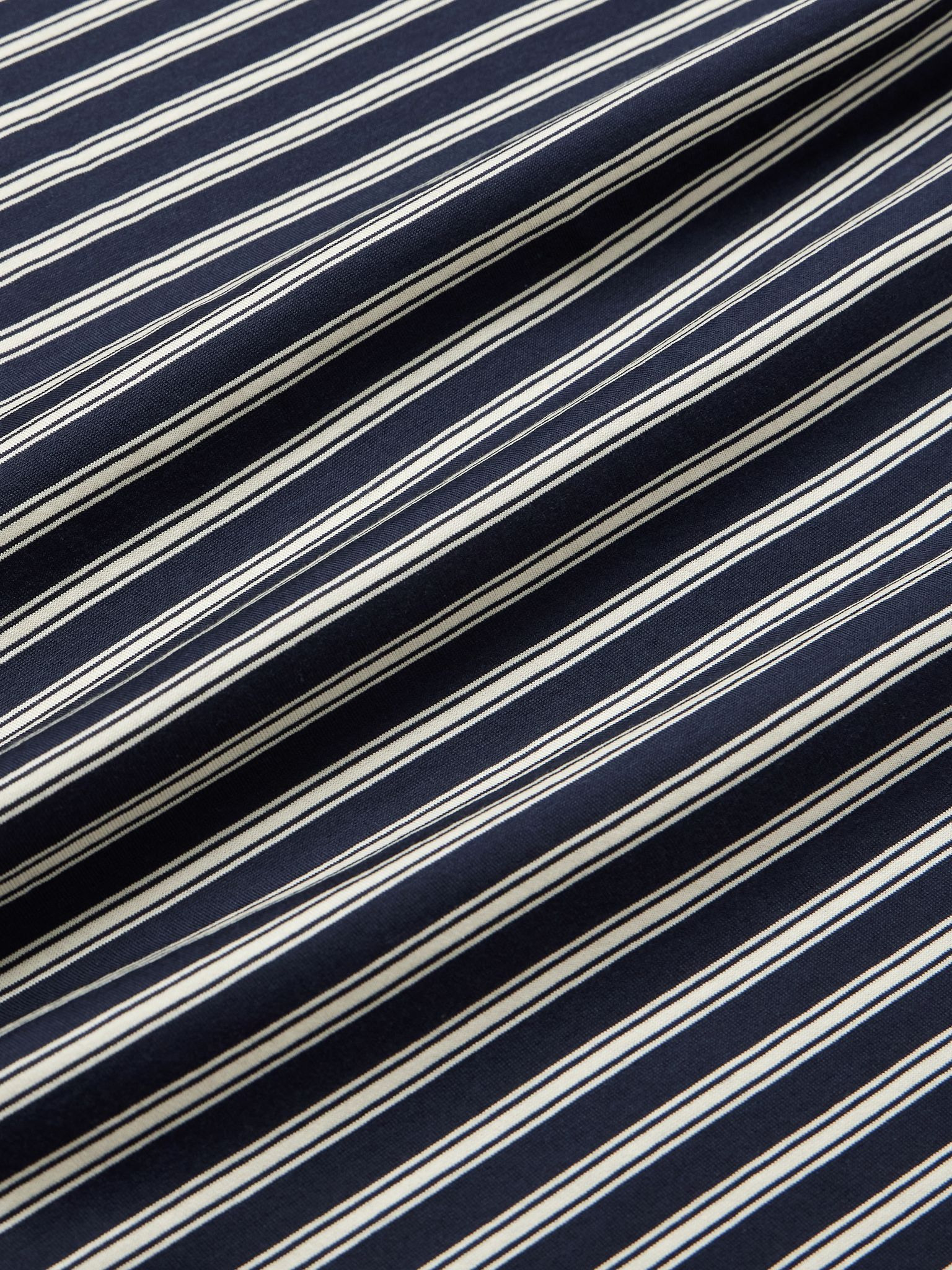 Striped Supima Cotton-Jersey T-Shirt Navy - 5