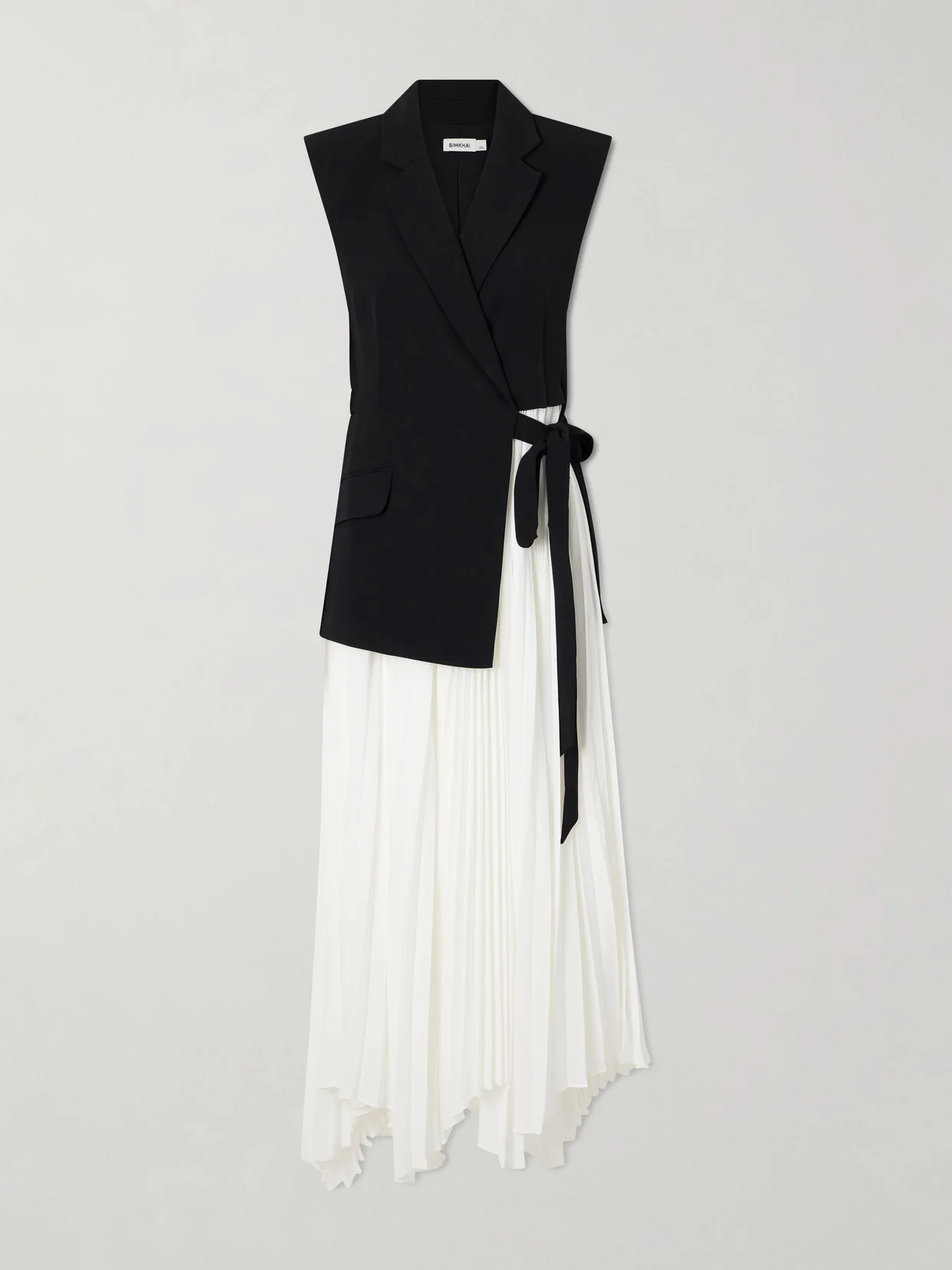 Helena Combo Blazer Midi Dress - 1