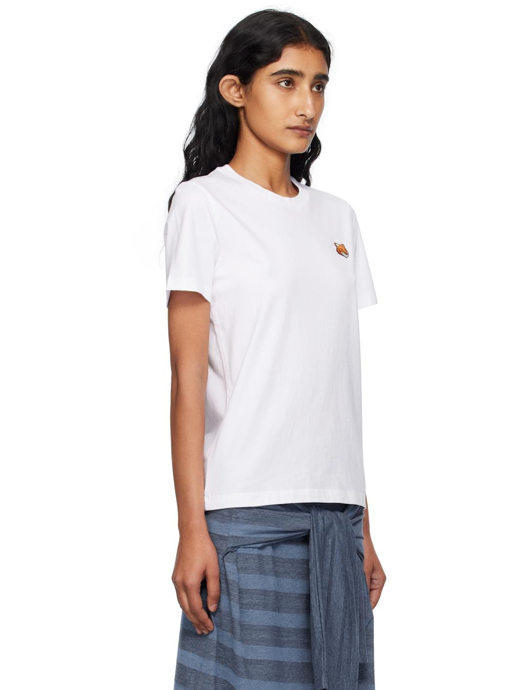 White Fox Head T-shirt - 2