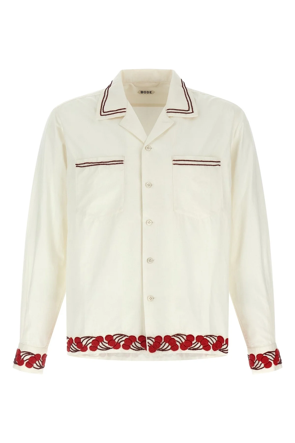 'Cherry Lane Beaded' shirt - 1