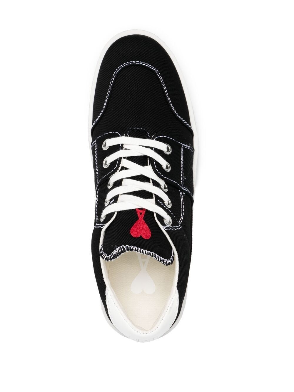 Ami de Coeur low-top sneakers - 4