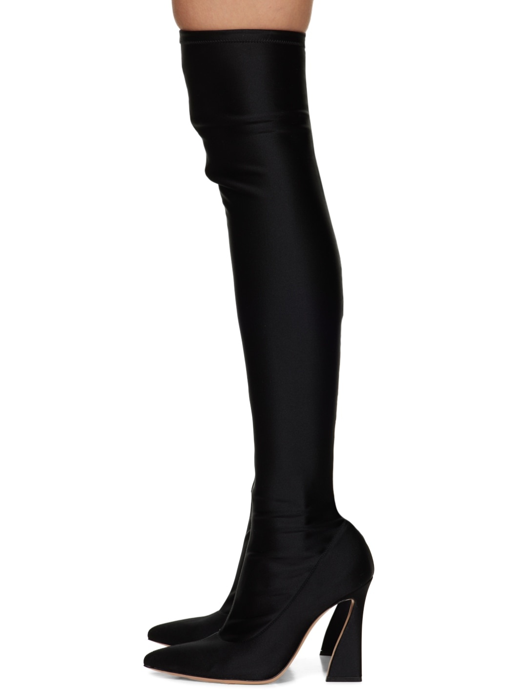 Black Vertigo Tall Boots - 3