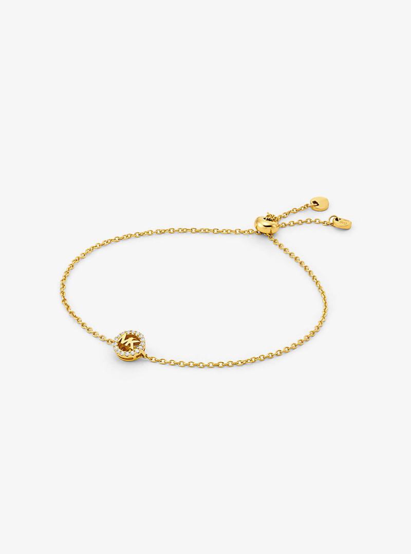 Fulton Precious Metal-Plated Sterling Silver Slider Bracelet 1