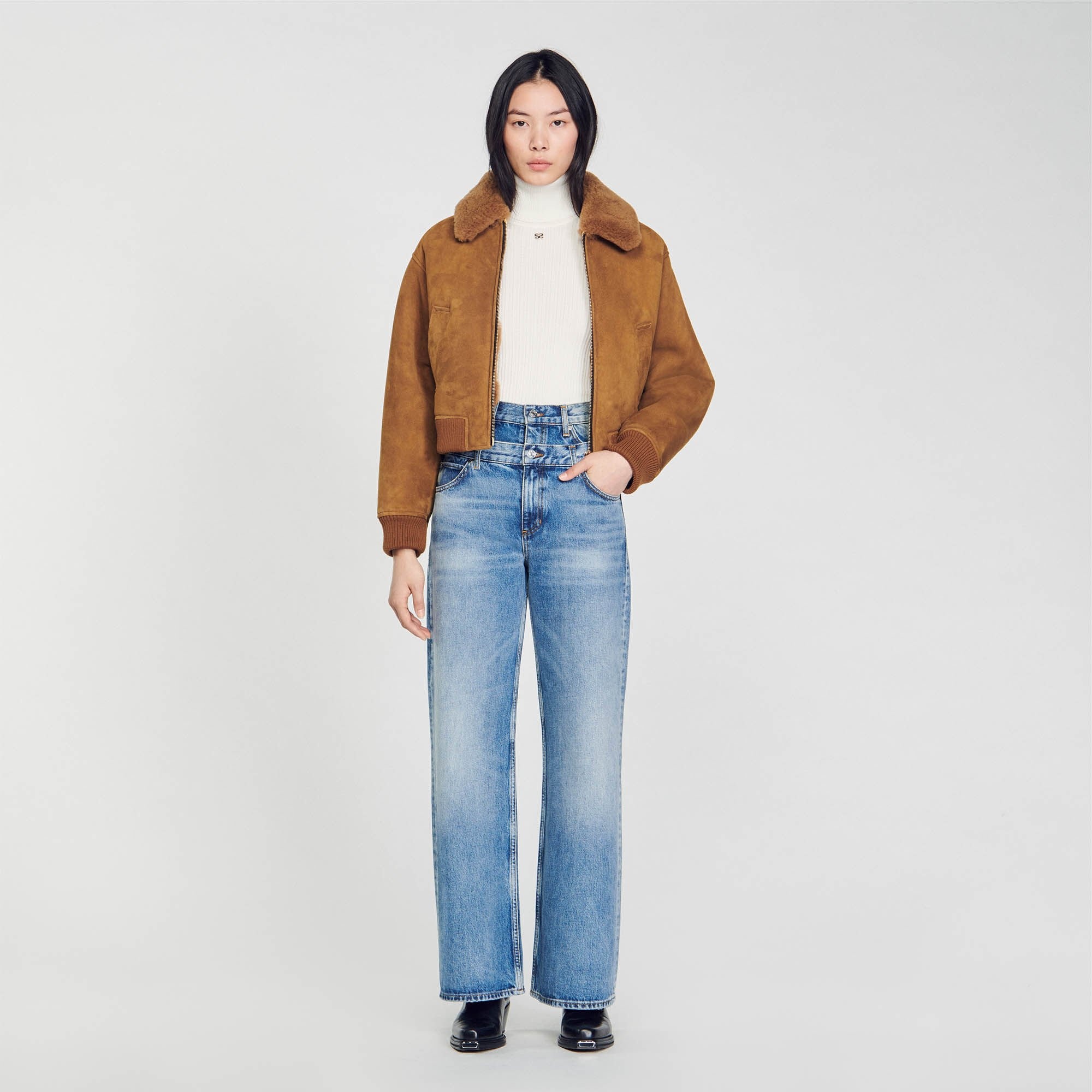 DOUBLE-BELTED JEANS - 2