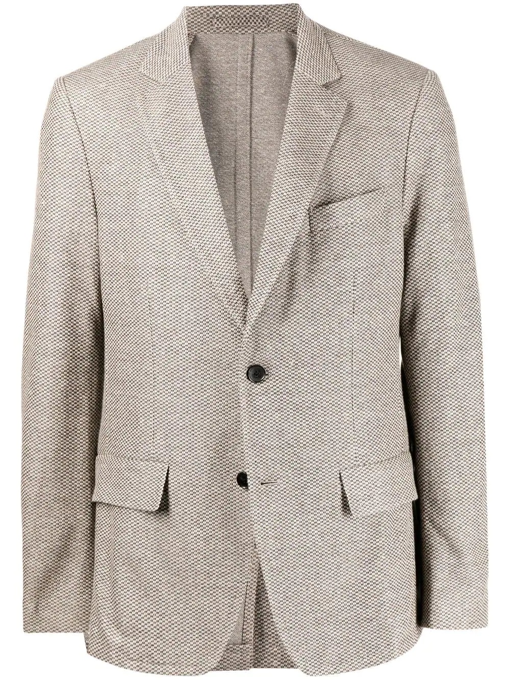 single-breasted blazer jacket - 1