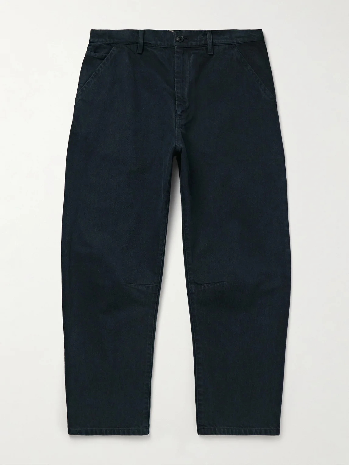 Emir Straight-Leg Cotton-Blend Twill Trousers - 1