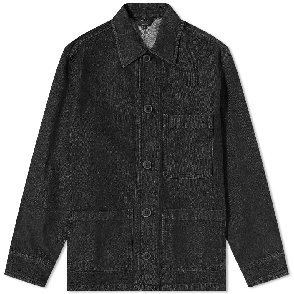 A.P.C. Nathanael Denim Work Jacket - 1