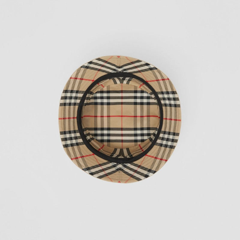 Cotton Gabardine Belted Bucket Hat 6