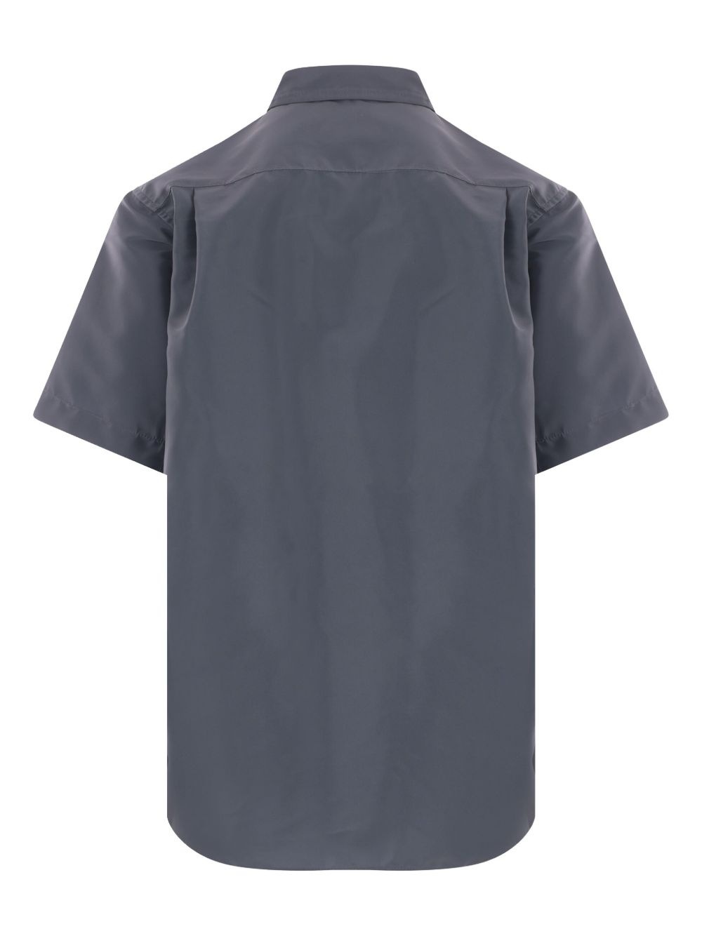 short-sleeved twill shirt - 2