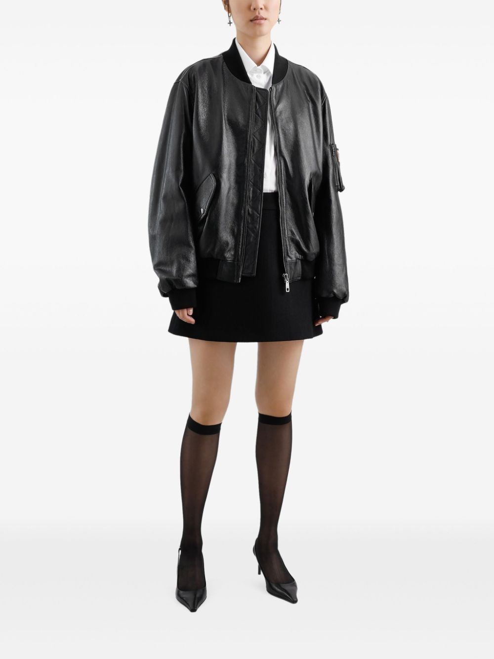 A-line mini skirt - 2