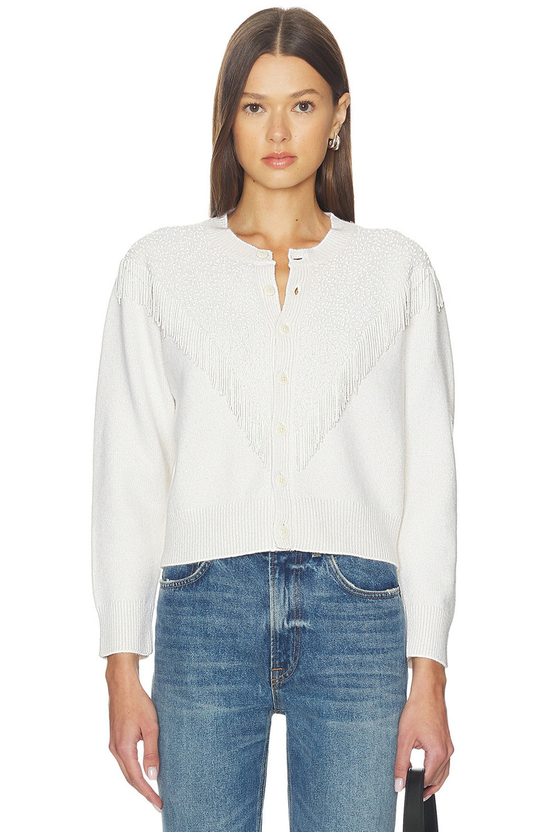 The Beaded Fringe Cardigan 1