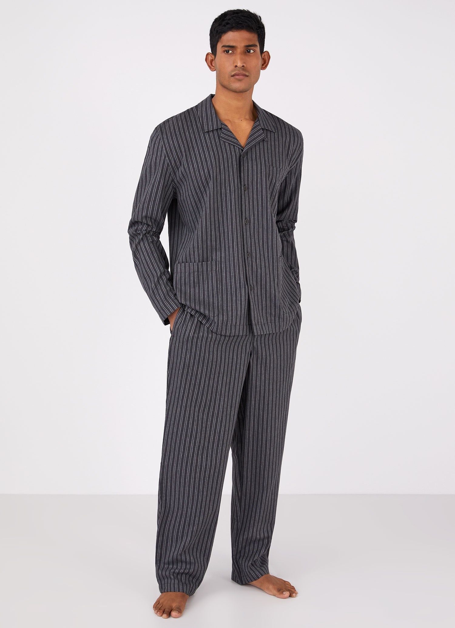 Cotton Flannel Pyjama Shirt - 3