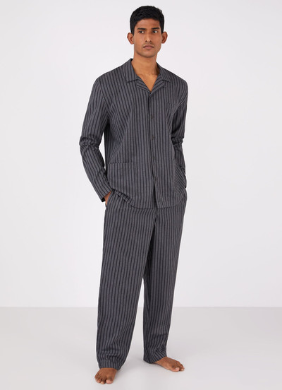 Sunspel Cotton Flannel Pyjama Shirt outlook