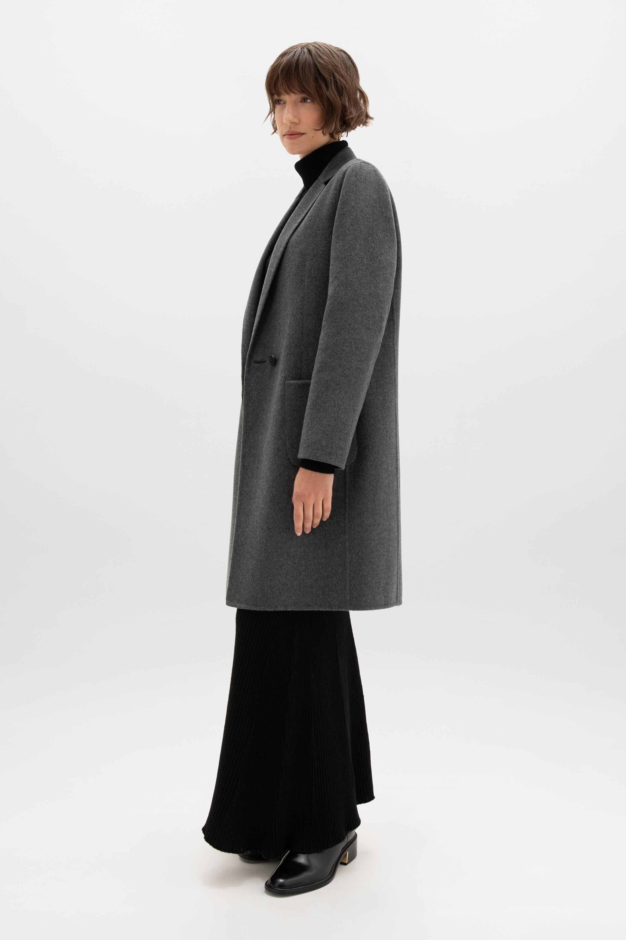 Classic Cashmere Coat - 3