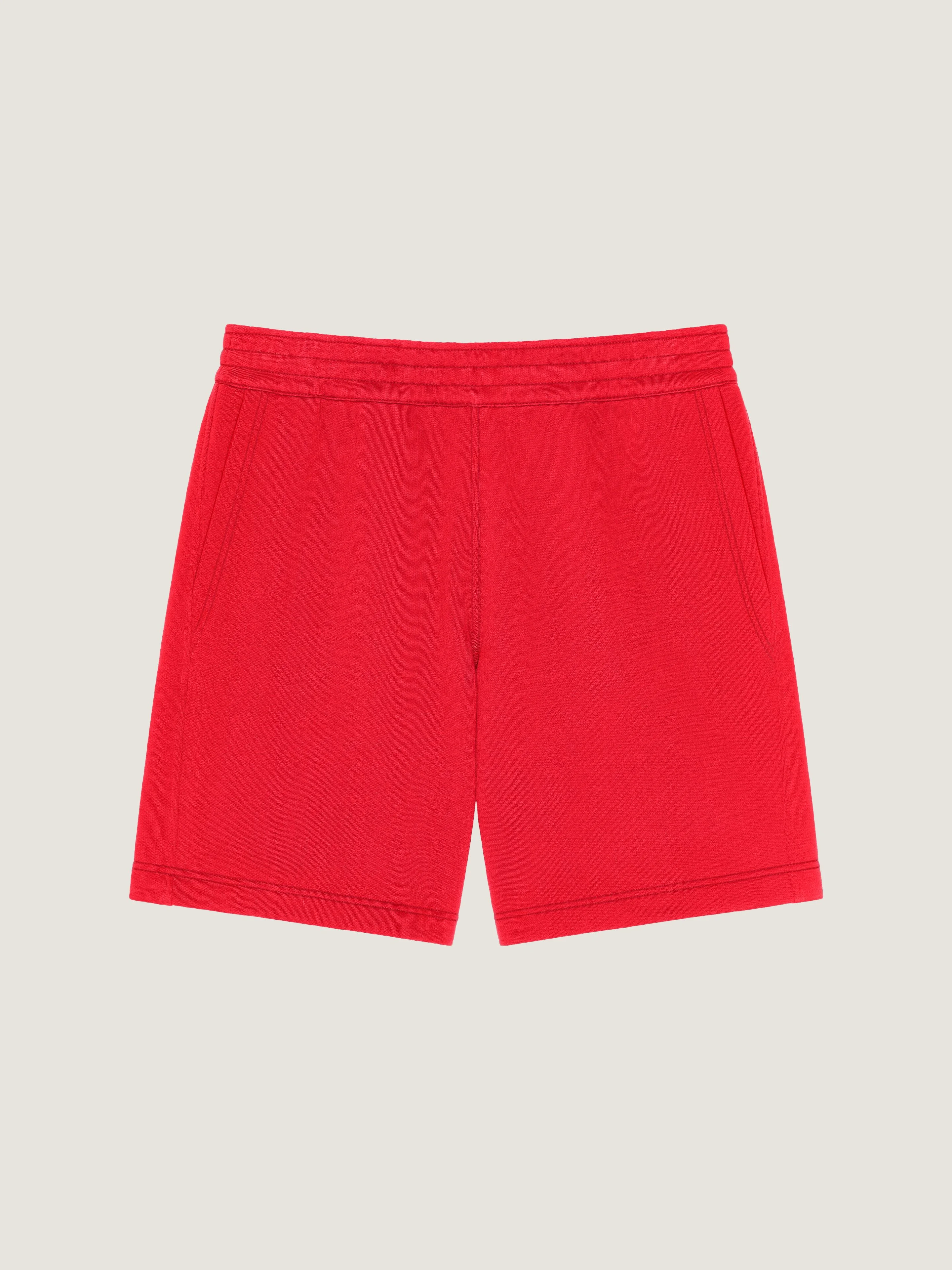 BERMUDA SHORTS IN FLEECE WITH GIVENCHY PARIS GROS GRAIN - 1