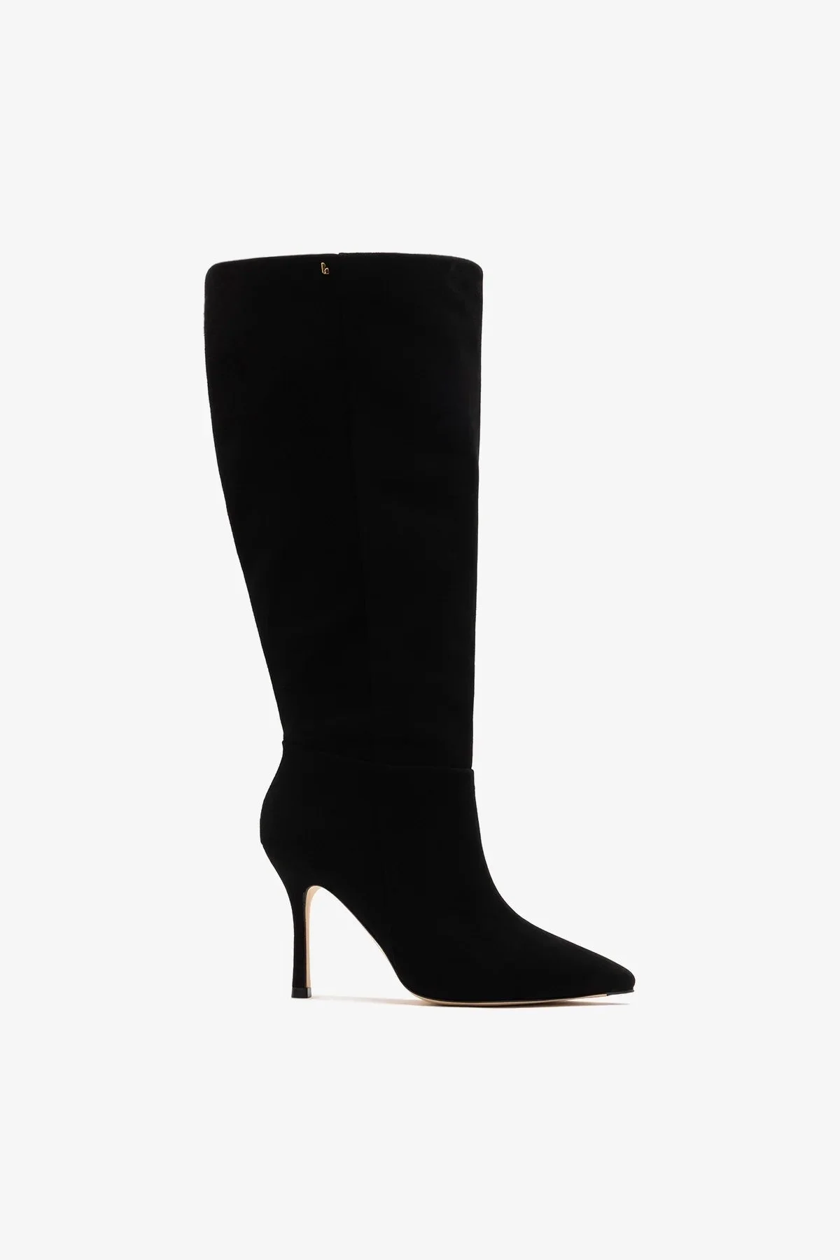 Kate Wide Boot Black Suede - 1