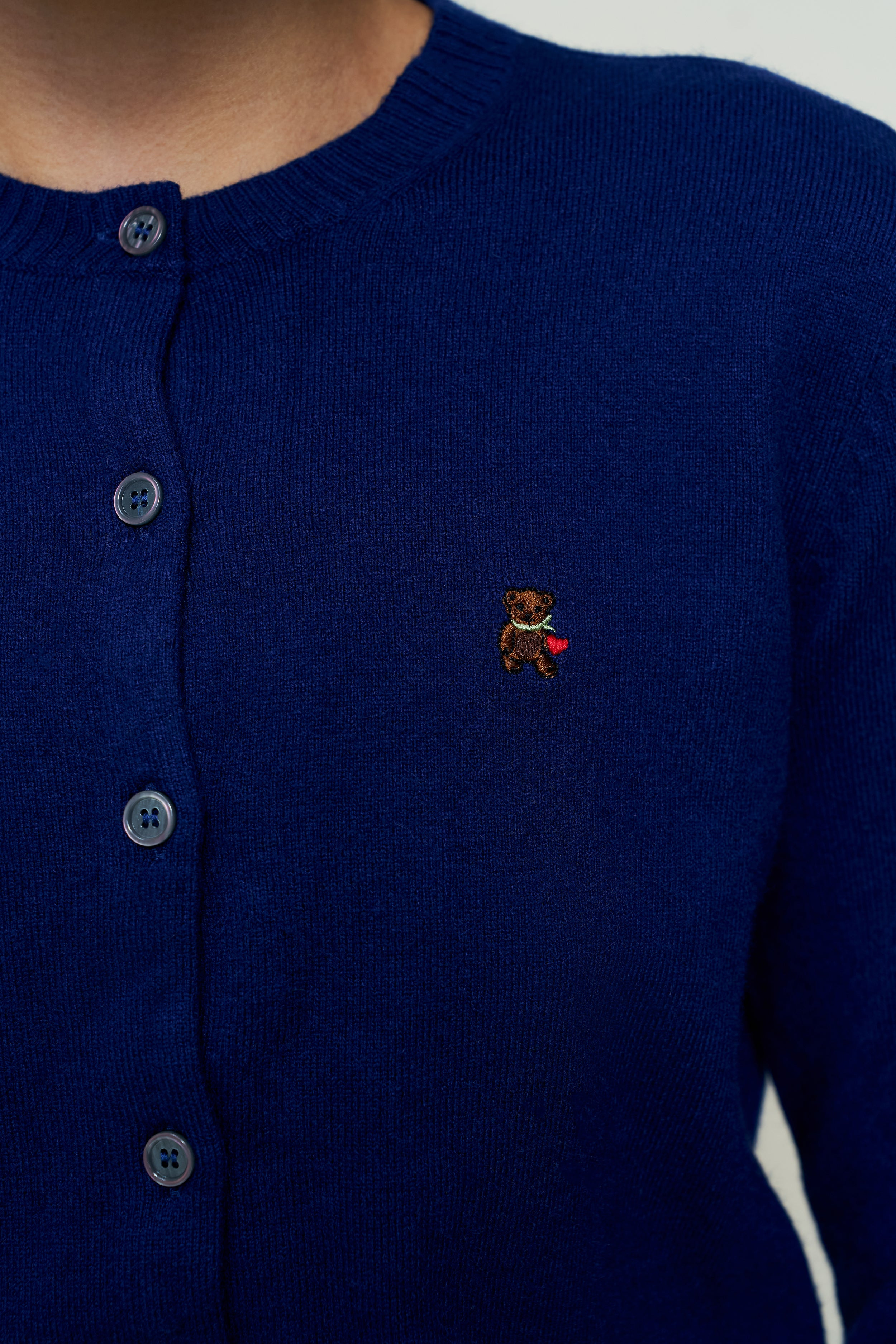 JUNE RELAXED WOOL CARDIGAN - 4