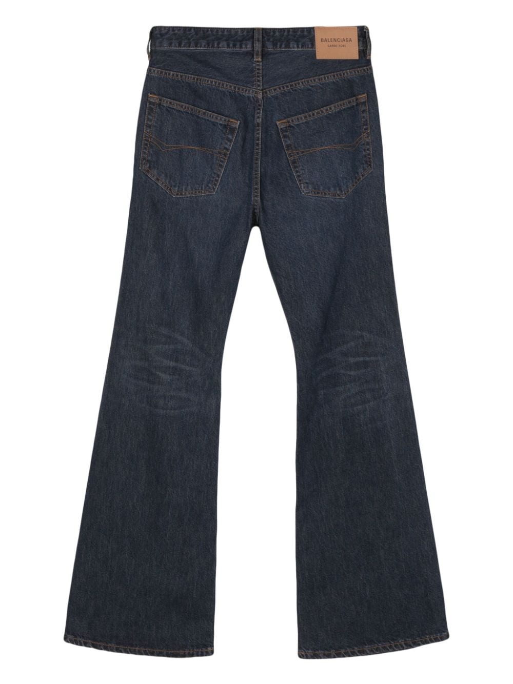 high-waisted bootcut jeans - 2