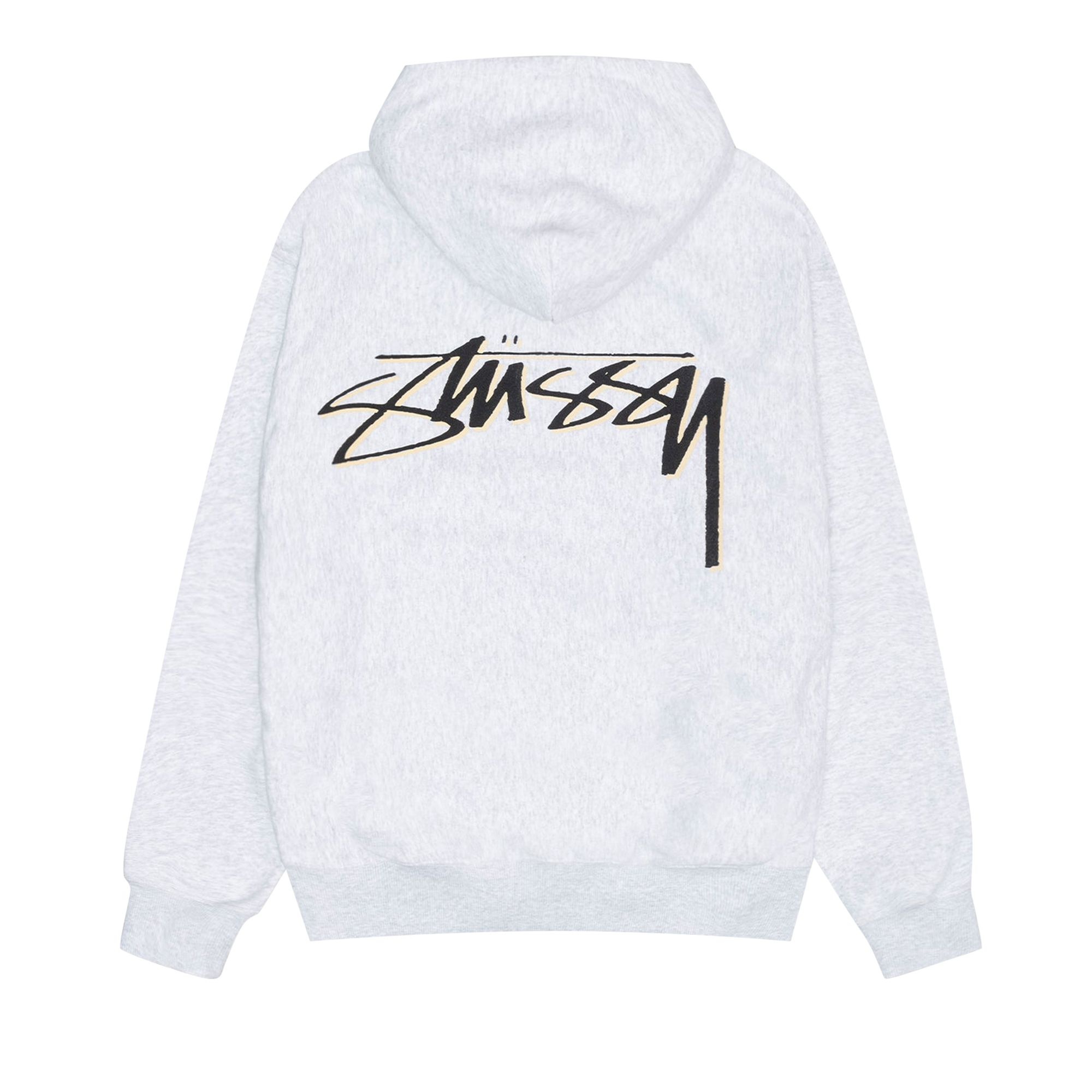 Stussy x Our Legacy x Our Legacy Work Shop Drop Hoodie 'Ash Heather' - 2