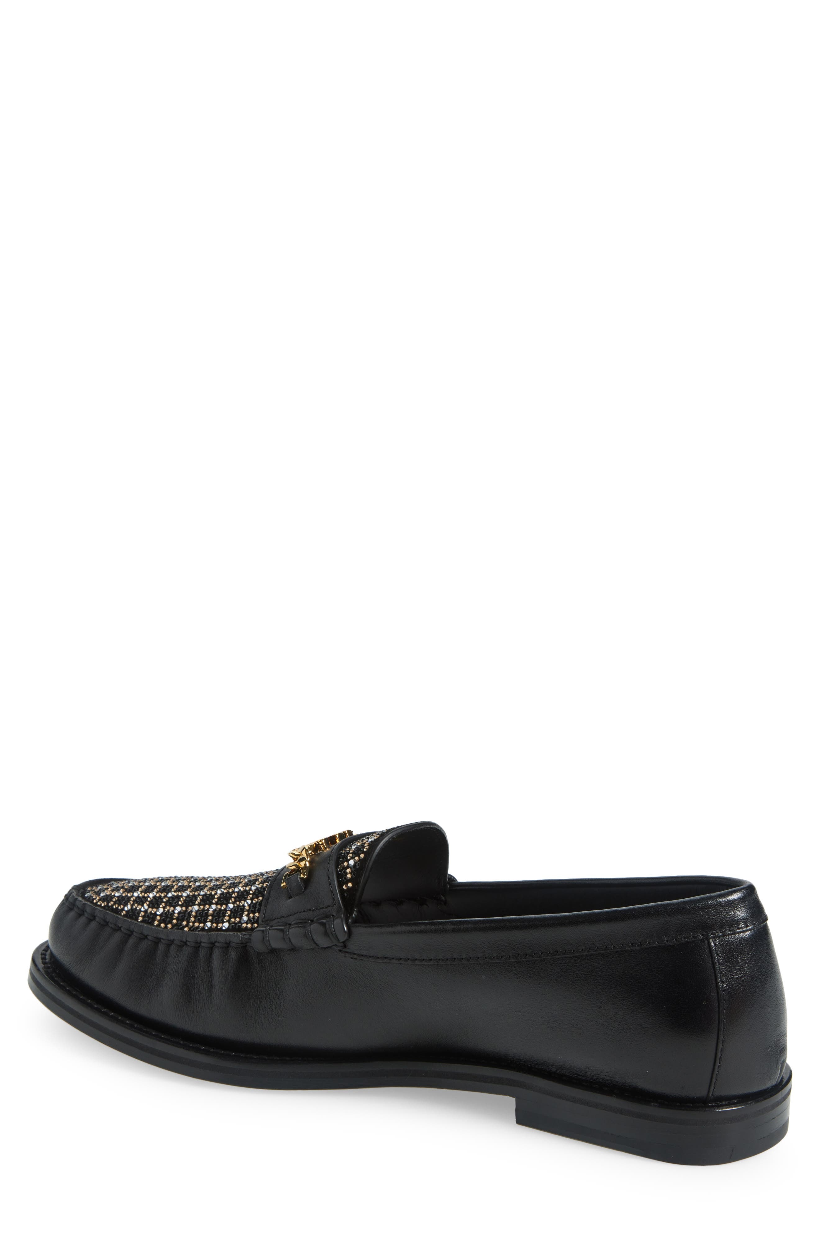 AMIRI MA Chain Penny Loafer in Black at Nordstrom - 2