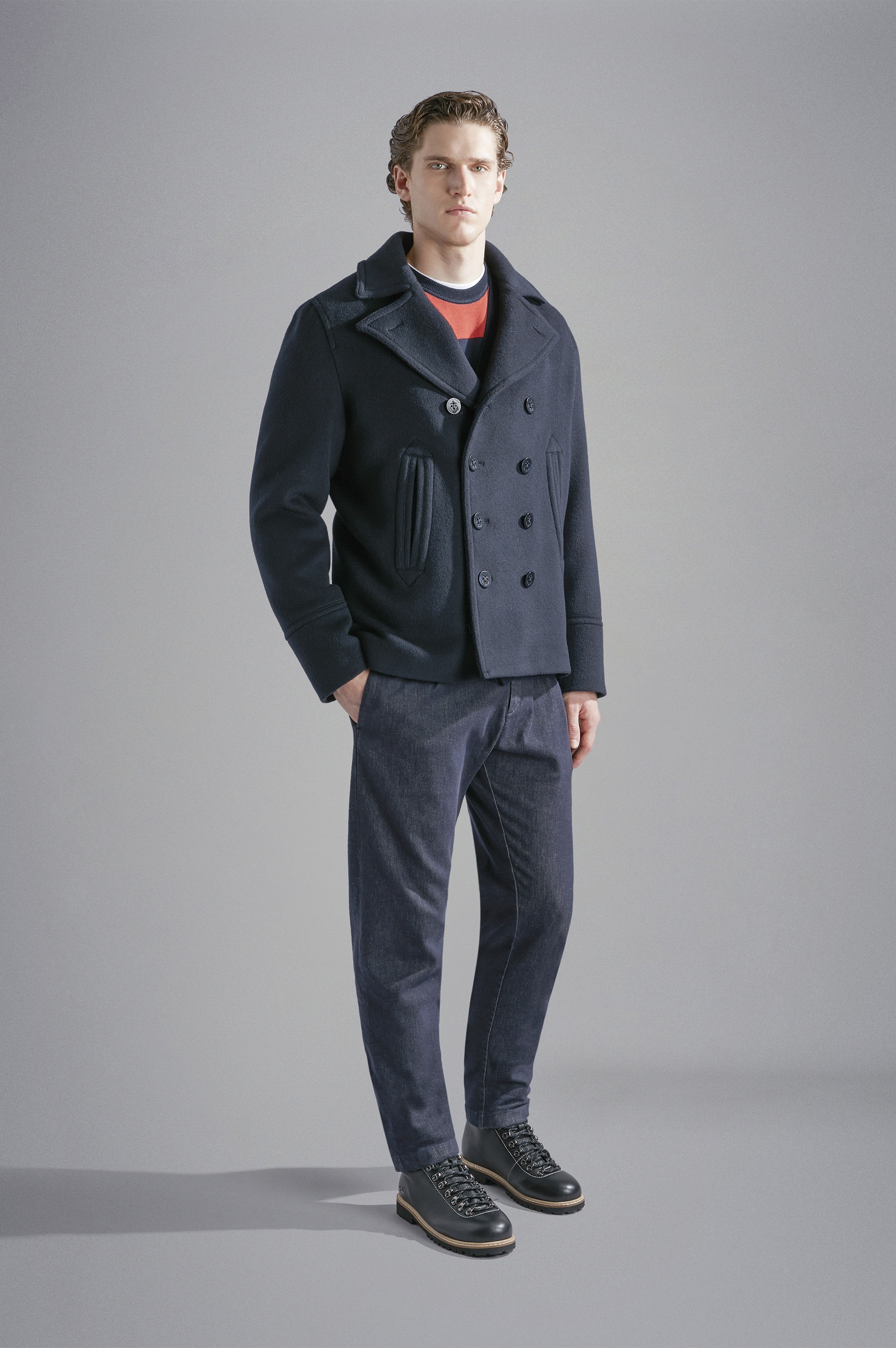 RE-WOOL PEACOAT - 2