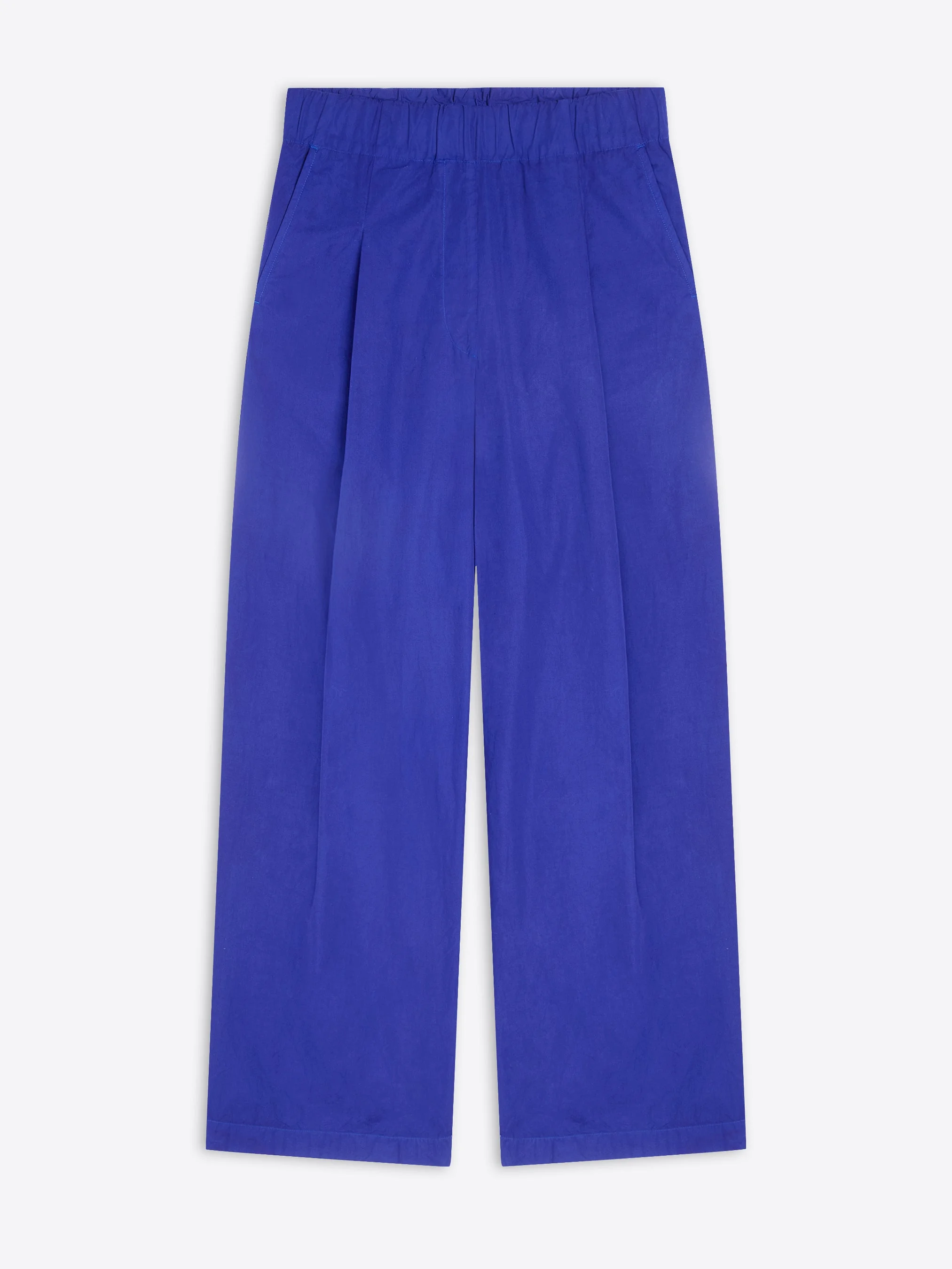 ELASTICATED OVERDYED PANTS - 1