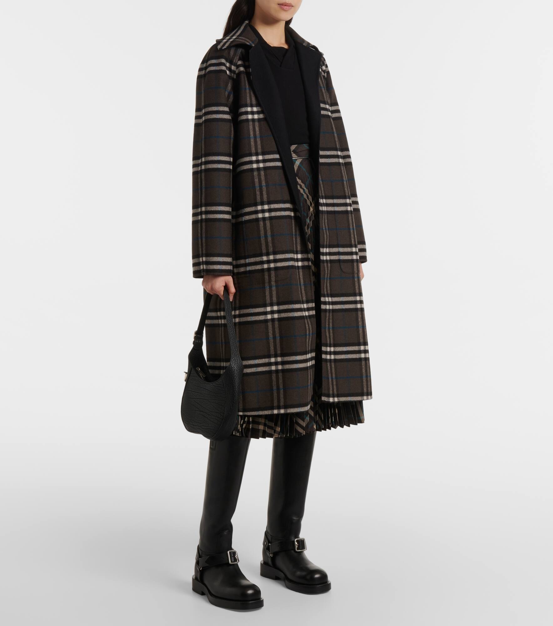 Wool wrap coat - 6