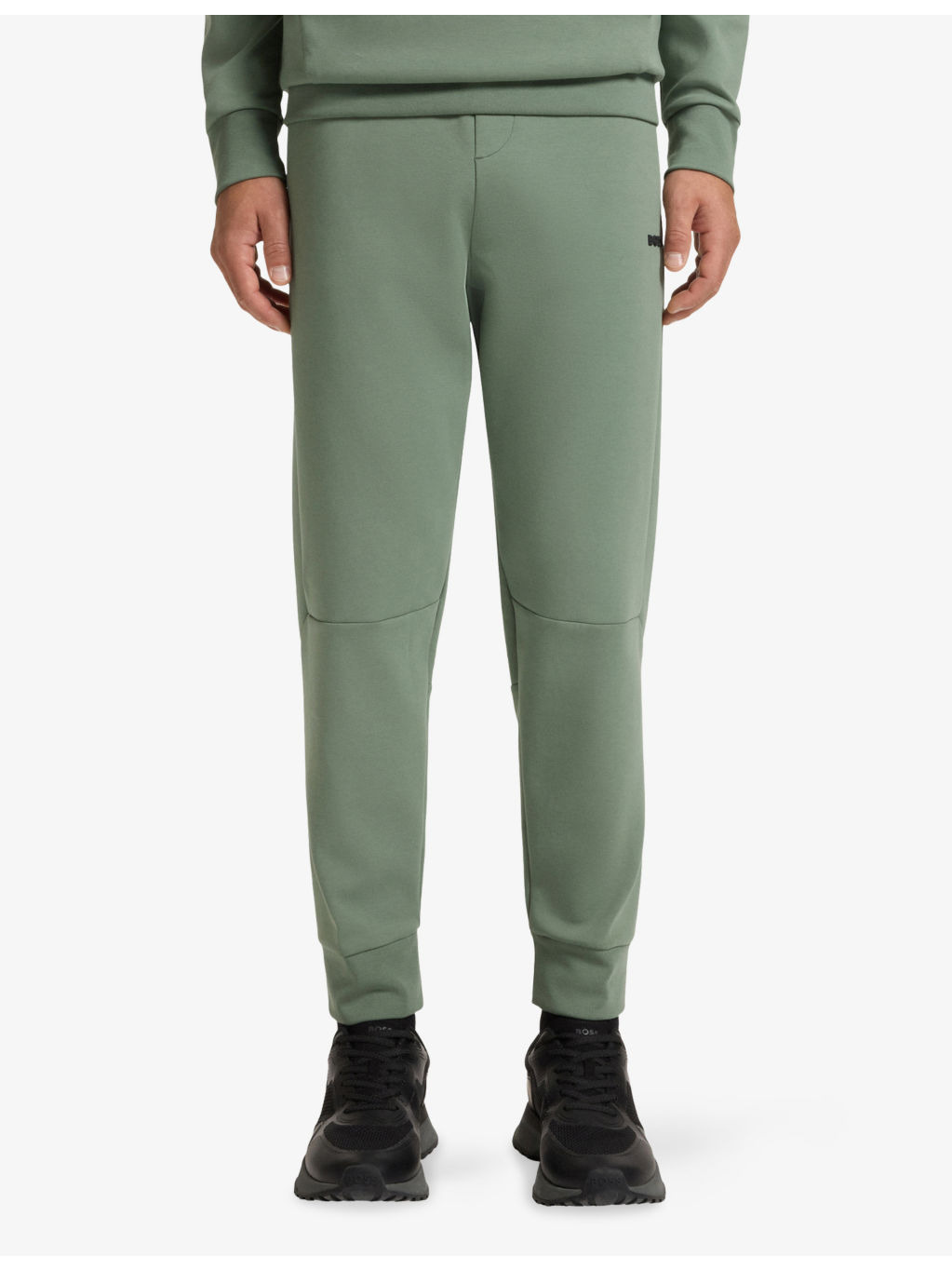 Branded Drawstring-Waist Cotton-Blend Jogging Bottoms - 3