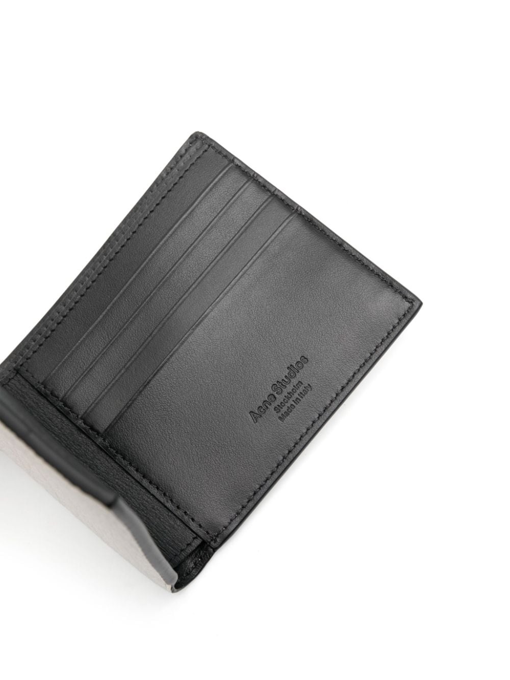bi-fold leather wallet - 3