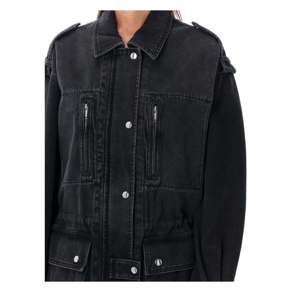 FADED BLACK DENIM JACKET AW24 - 5