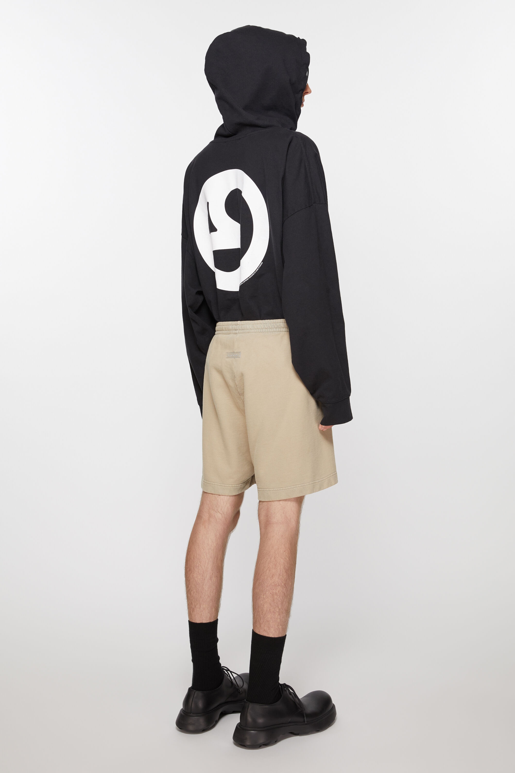 Cotton shorts - Concrete grey - 4