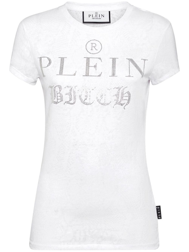 logo-embellished T-shirt 1