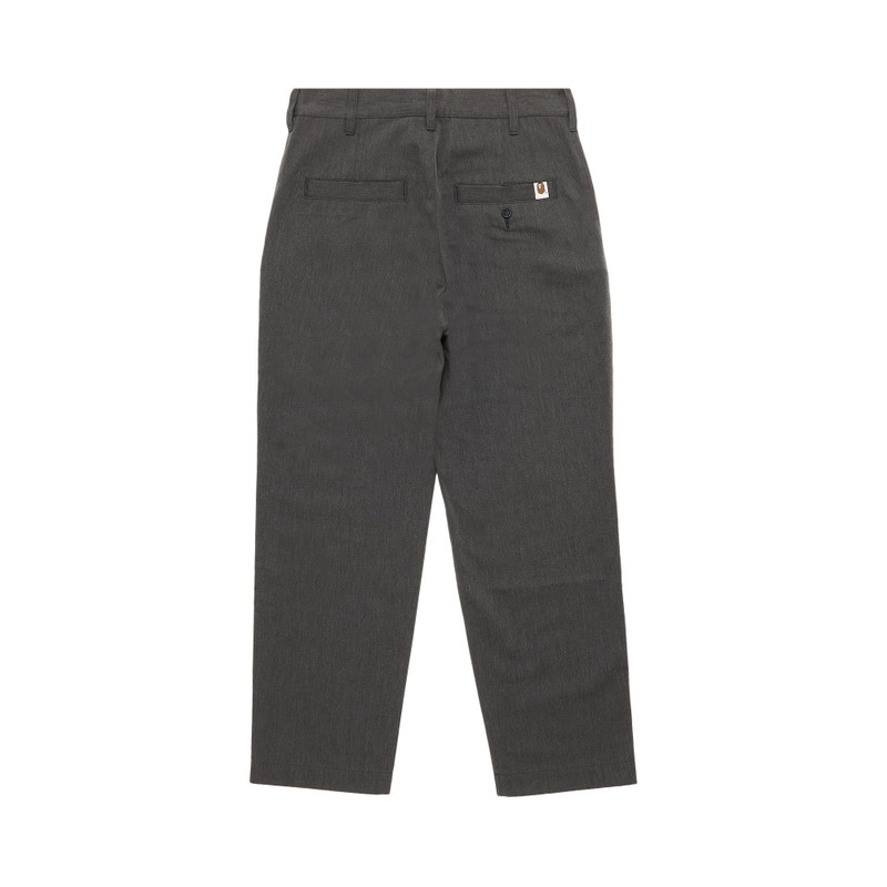 A BATHING APE® GOAT Exclusive BAPE Chino Melange Pants Charcoal outlook
