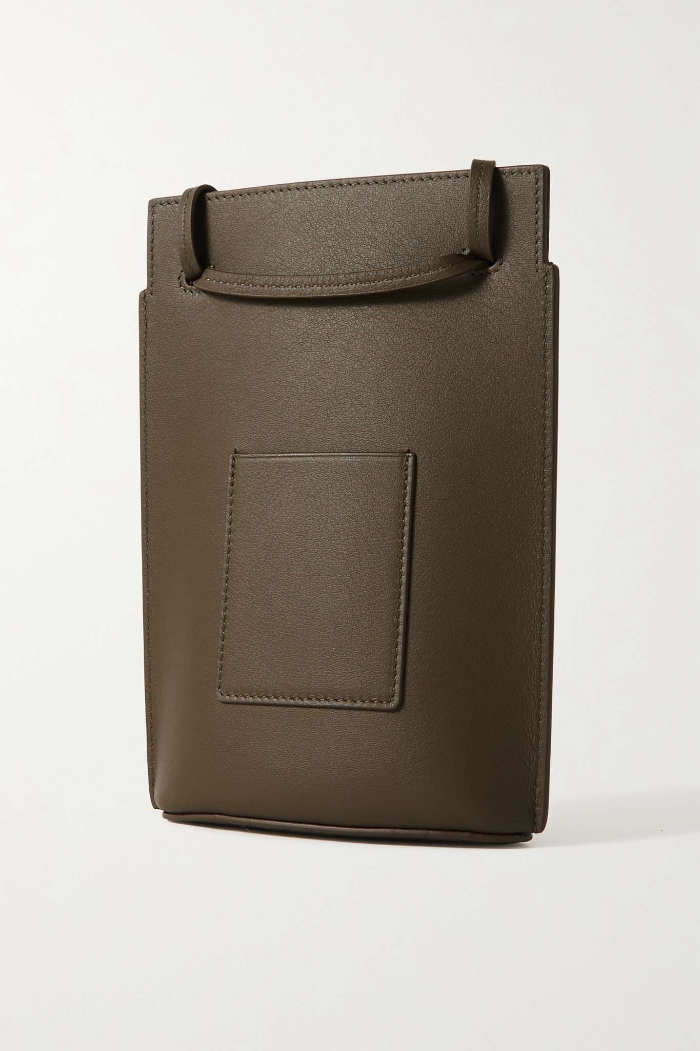 Dice Pocket embellished leather shoulder bag - 3